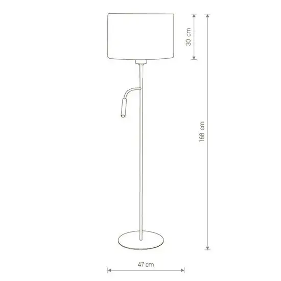 Торшер Nowodvorski Hotel Plus 9072 – фото товара
