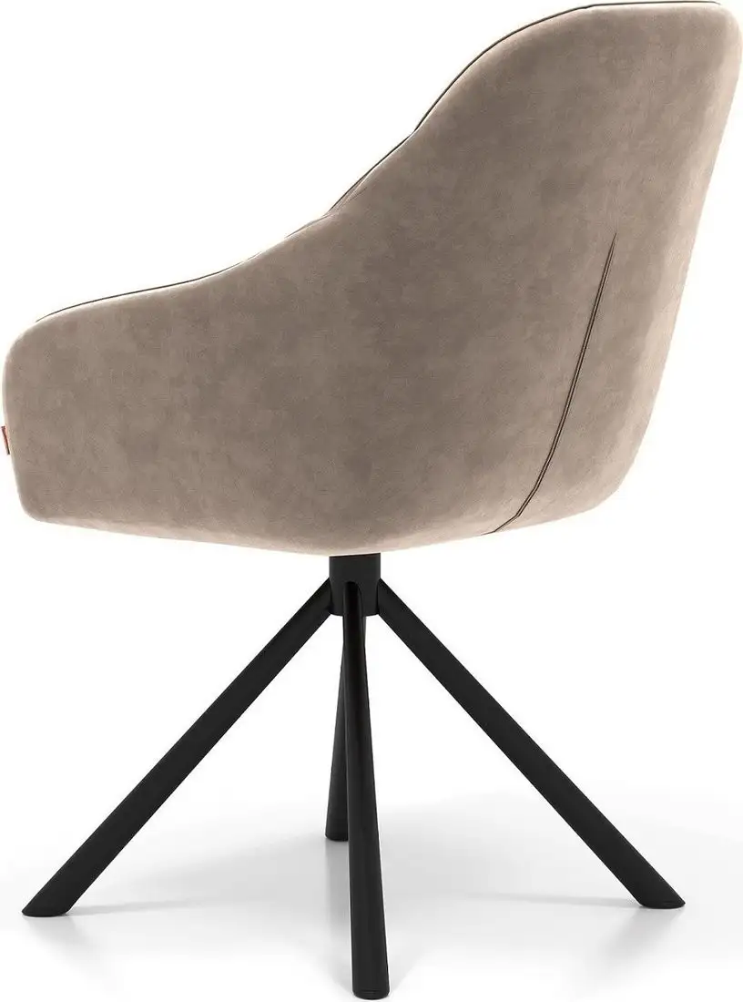 Стул Памир Босс F08 поворотный (бежевый/черная опора)