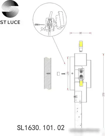 Бра ST Luce Cesena SL1630.101.02 – фото товара