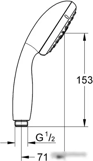 Душевая лейка Grohe New Tempesta 100 28419002 - фото товара