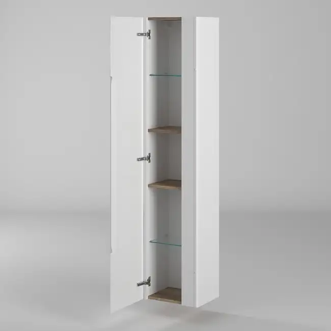 Briz Шкаф-пенал Эстель 35 221 04-06035-00 00 БЕЛ – фото товара