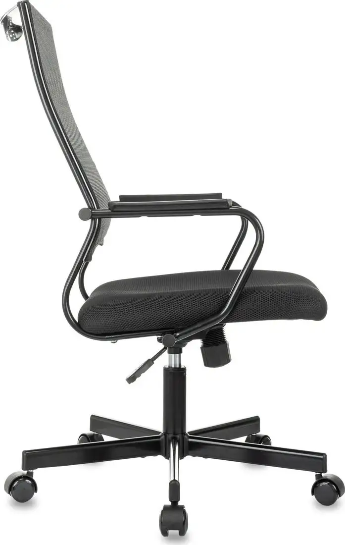Офисное кресло Бюрократ CH Balance черный Elastic-102 TW-11 (сетка/ткань крестовина металл черный) – фото товара