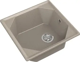 Кухонная мойка GranFest GF-U-500 (песочный) - изображение в каталоге