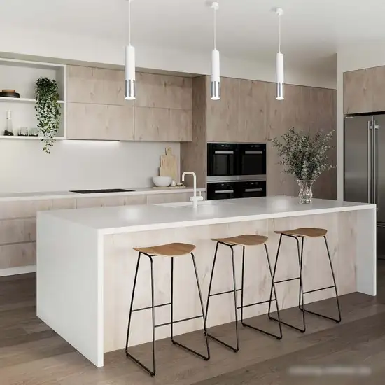 Подвесная люстра Евросвет DLN108 GU10 белый/серебро – фото товара