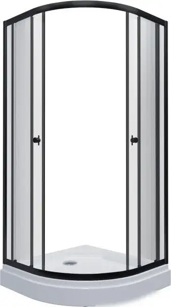 Душевой уголок Maroni Energia Nero-GLS 90x90 Щ0000063981 - фото товара