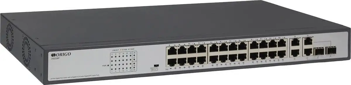 Неуправляемый коммутатор Origo OS2228P/370W/A1A – фото товара