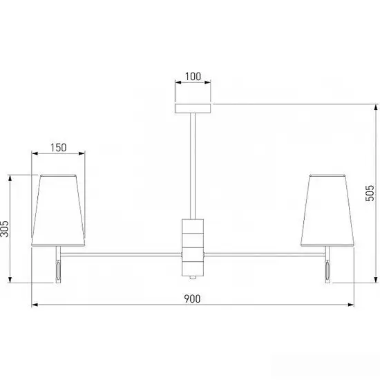 Подвесная люстра Евросвет Milazzo 60137/8 золото – фото товара