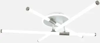 Припотолочная люстра Mirastyle XL-80011B-3+1 WT+Nickel – изображение в каталоге