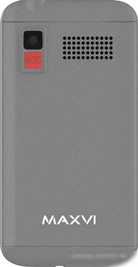 Кнопочный телефон Maxvi B200 (серый) – фото товара