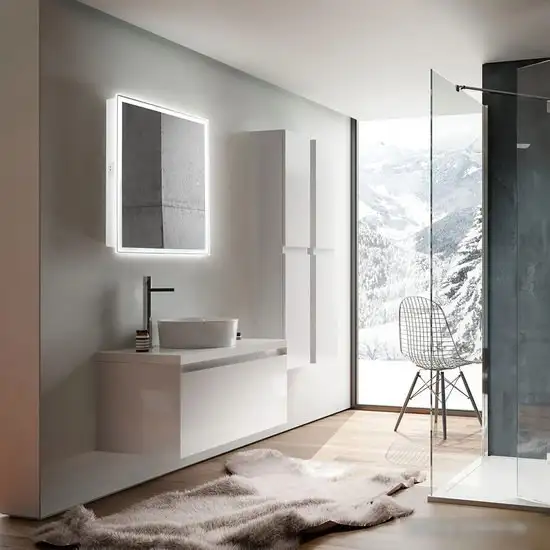 Silver Mirrors Шкаф с зеркалом Киотo flip 60х80 LED-00002474 – фото товара