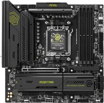 Материнская плата MSI MAG B850M Mortar WiFi