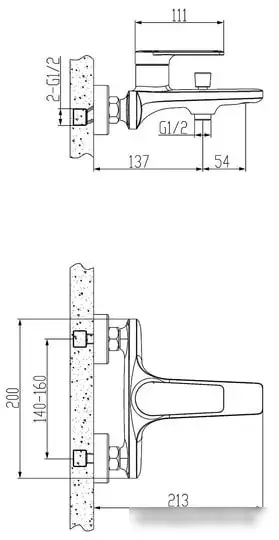 Смеситель Esko Baku BK 54 - фото товара