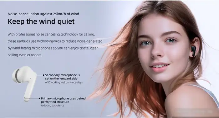 Наушники QCY T13 ANC 2 (темно-синий) – фото товара