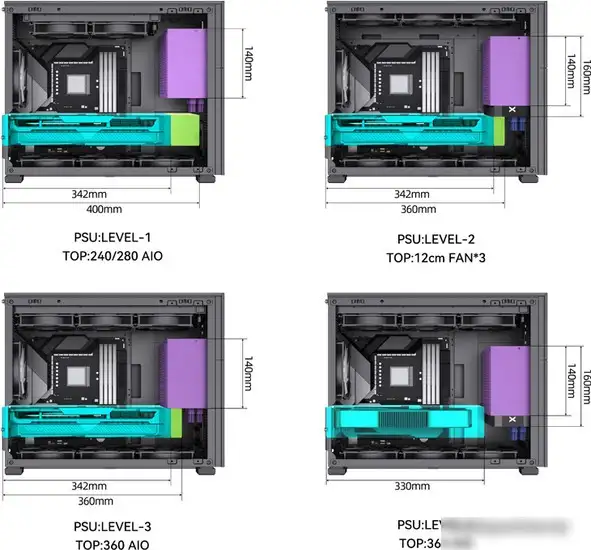 Корпус Jonsbo D31 Mesh (черный) – фото товара