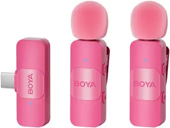 Радиосистема BOYA BY-V20 Pink – изображение в каталоге