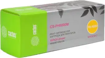 Картридж CACTUS CS-PH6000M (аналог Xerox 106R01632) – изображение в каталоге