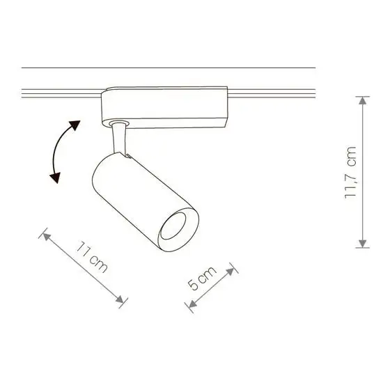 Трековый светильник Nowodvorski Profile Iris LED 9000 (White) – фото товара