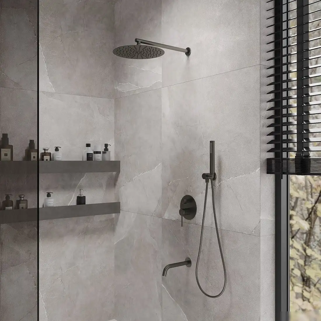 Душевая система Oliveeka OL-88939017-BGM - фото товара