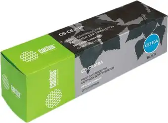 Картридж CACTUS CS-CE310A (аналог HP CE310A) – изображение в каталоге