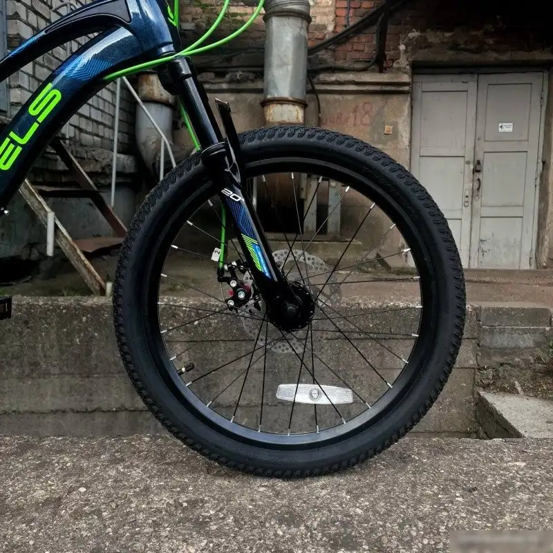 Детский велосипед Stels Leader-230 MD 20 (10.2, темно-синий/черный, разобранный, в коробке) – фото товара