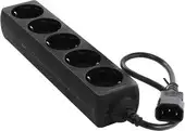 Сетевой фильтр ExeGate 5 розеток, 0.5 м, черный (SPU-5-0.5B) – изображение в каталоге