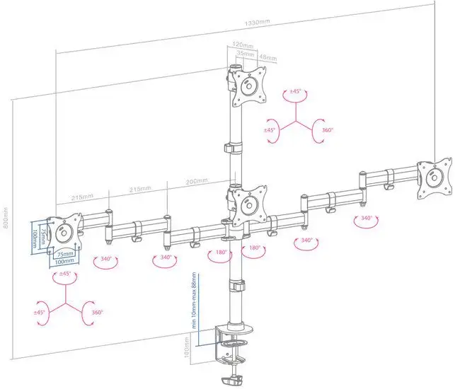 Кронштейн Arm Media LCD-T16 – фото товара