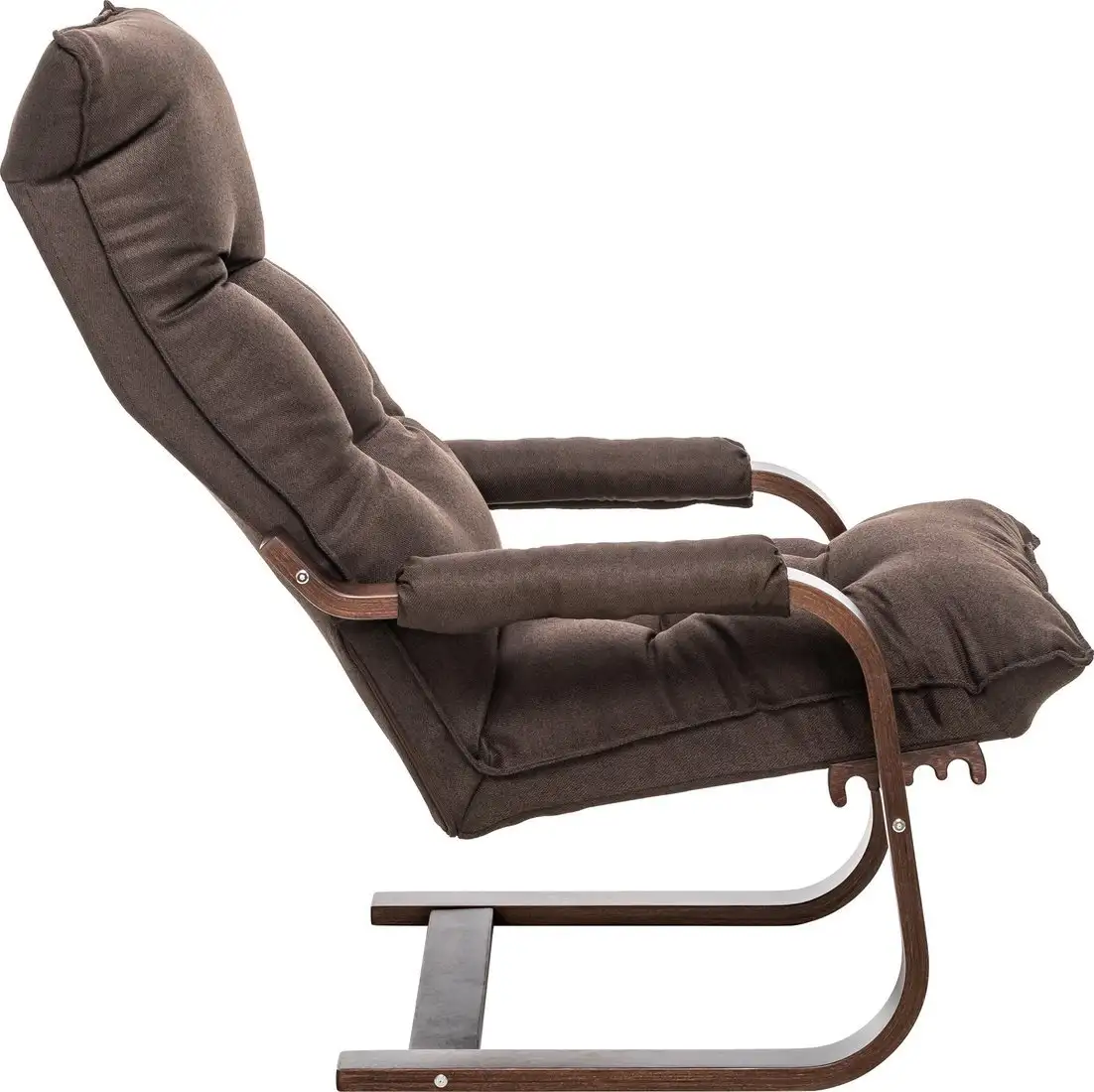 Кресло-качалка Импэкс Leset Оливер (орех текстура/Malmo 28) – фото товара