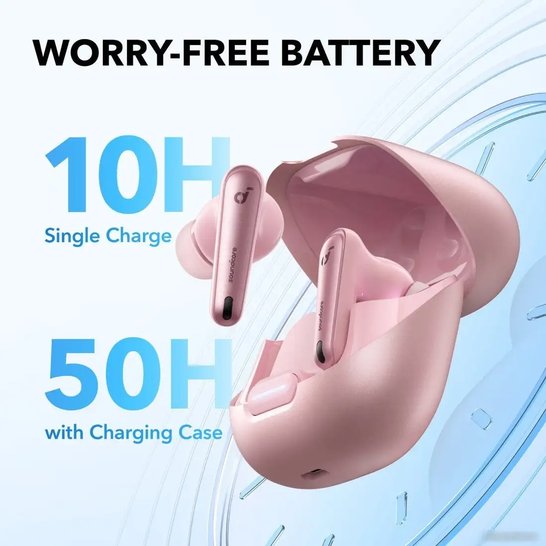 Наушники Anker Soundcore Liberty 4 NC (розовый) – фото товара