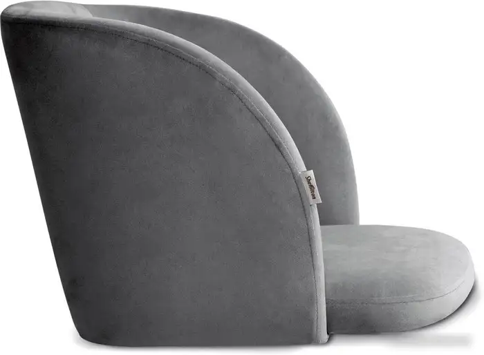 Стул с подлокотниками Sheffilton SHT-ST33/S66 (угольно-серый/хром лак) – фото товара