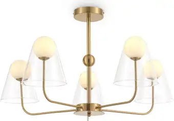 Люстра средней высоты Freya Doublety FR5382PL-05BS – изображение в каталоге