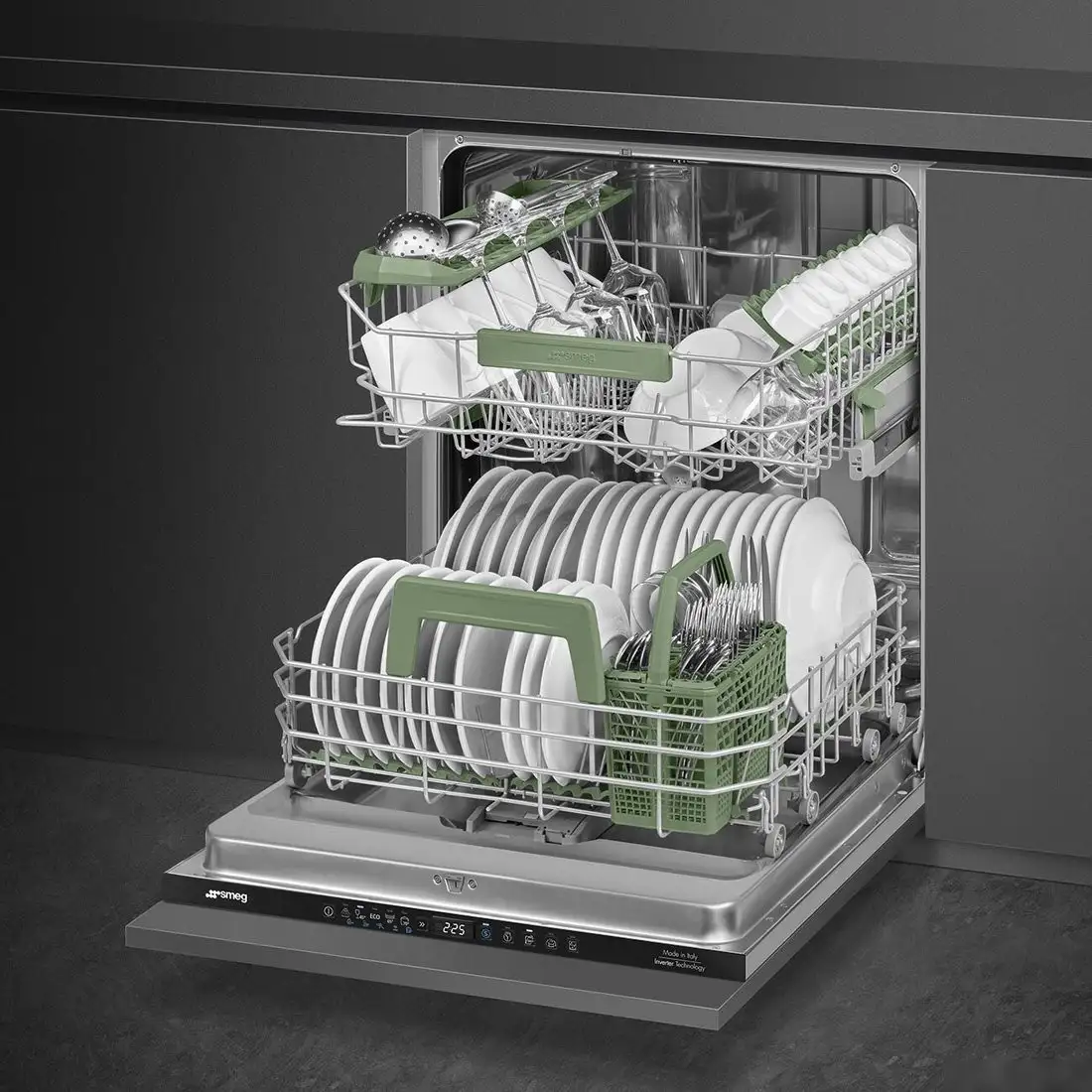 Встраиваемая посудомоечная машина Smeg STL7272D - фото товара