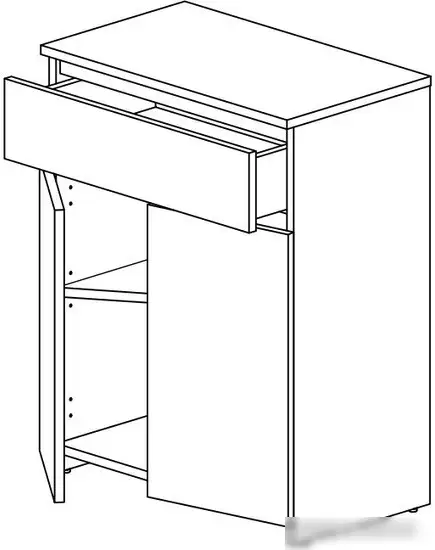СанитаМебель Шкаф Ларч 41.650 – фото товара
