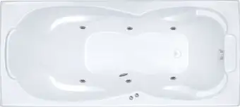 Ванна Triton Цезарь 180x80 Базовая Flat (с гидромассажем) - изображение в каталоге