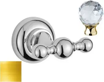 Крючок для ванны Cezares Aphrodite-DHK2-03/24-Sw (золото) – изображение в каталоге