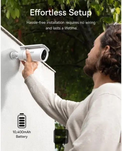 IP-камера Baseus S1 Outdoor 2K Solar Security Camera – фото товара