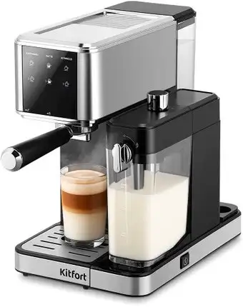 Рожковая кофеварка Kitfort KT-7693 - изображение в каталоге