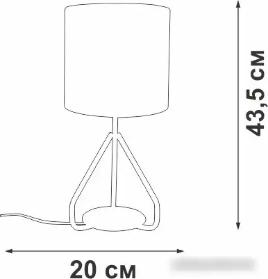 Настольная лампа Vitaluce V2899-0/1L – фото товара