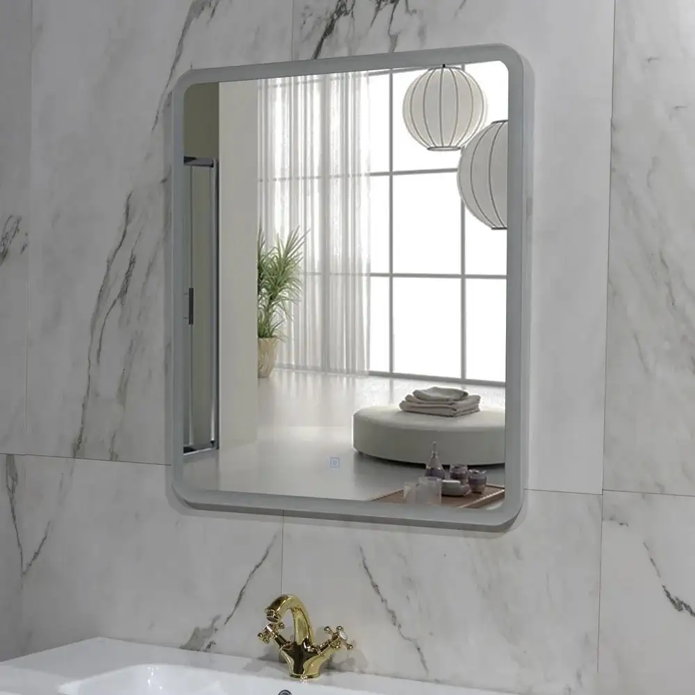 Пекам Зеркало Marta 60x60 marta-60x60s (с подсветкой и сенсором на прикосновение) – фото товара