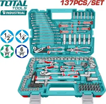 Набор домашнего мастера Total THKTHP21376 (137 предметов) – изображение в каталоге