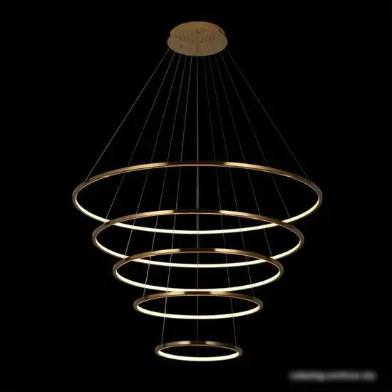 Подвесная люстра LOFT IT Ring 10015/5 Gold – фото товара