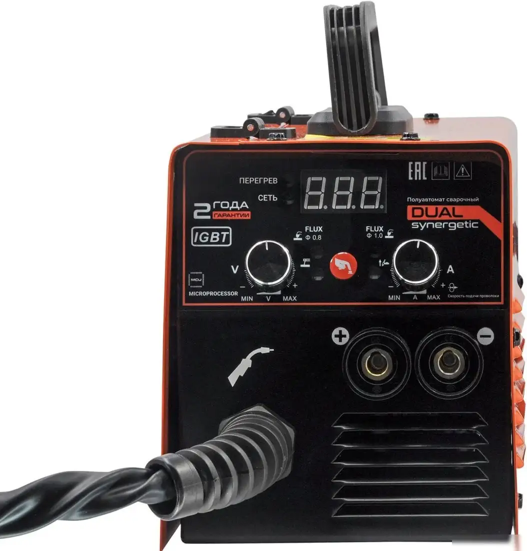 Сварочный инвертор Skiper FLUX/MMA-210D-12 – фото товара