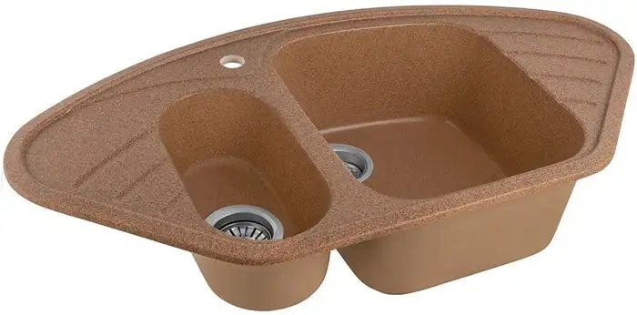 Кухонная мойка Gerhans E02 (терракот) - фото товара