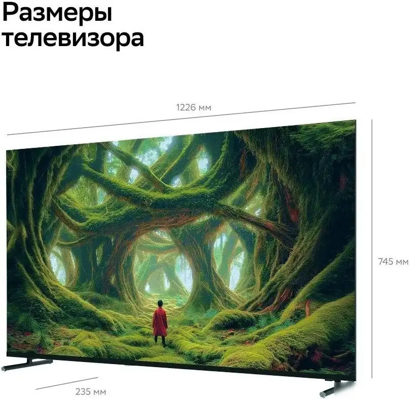 Телевизор Sber SDX-55U5500DBB – фото товара