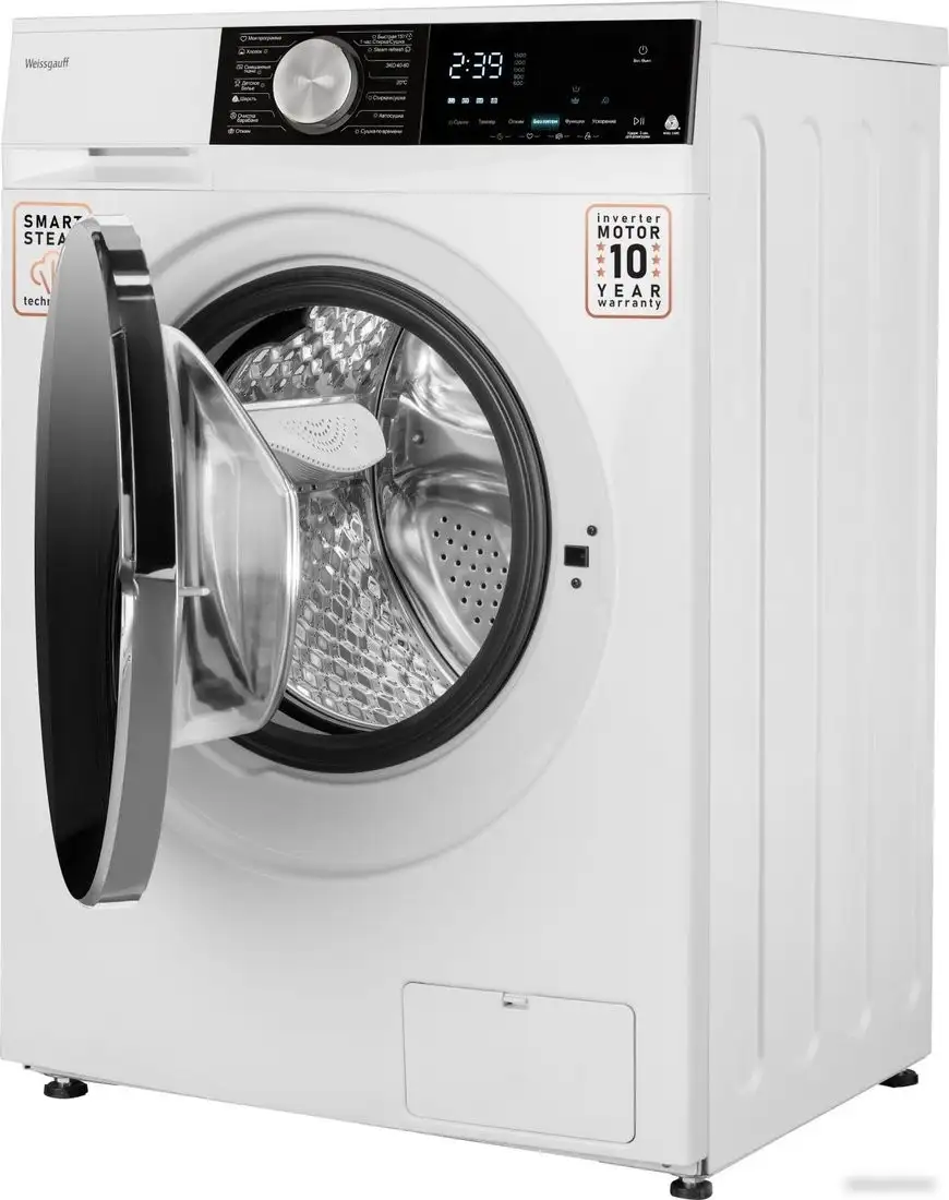 Стирально-сушильная машина Weissgauff WMD 47148 DC Inverter Steam - фото товара