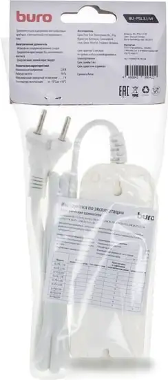 Сетевой фильтр Buro BU-PSL3.1/W – фото товара