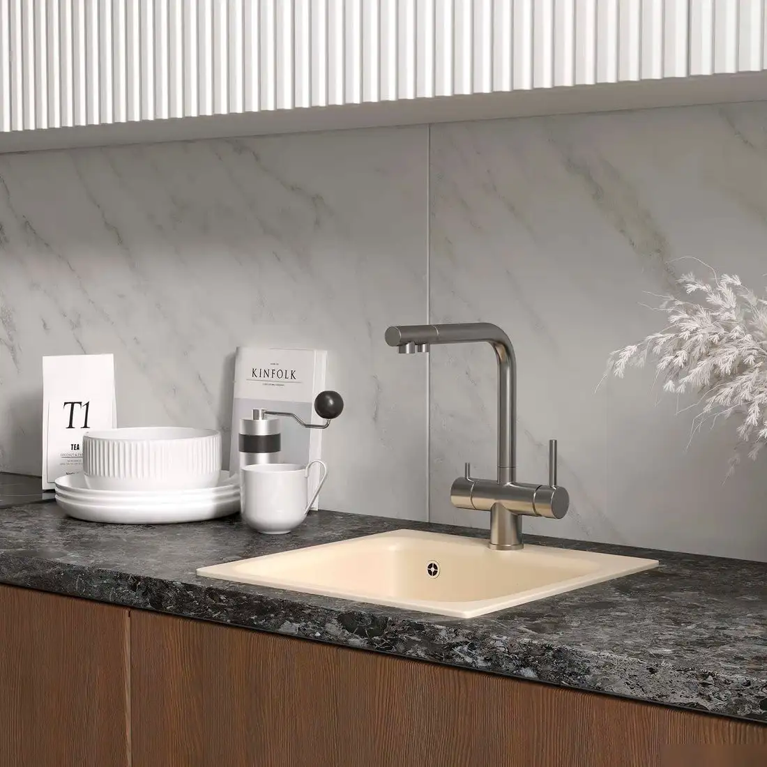 Кухонная мойка Reflexion Base RX0743BE - фото товара