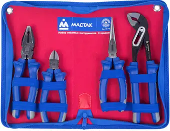 Набор пассатижей Мастак 03-4Z (4 предмета)