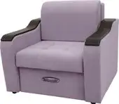 Кресло Сириус Лидер-3 ППУ 105x110 (Eva 13 велюр светло-фиолетовый) – изображение в каталоге
