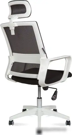 Кресло Norden Бит 815AW-AF02-T09 (белый/черный/черный) – фото товара