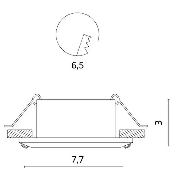 Точечный светильник Divinare Gianetta 1405/02 PL-1 – фото товара
